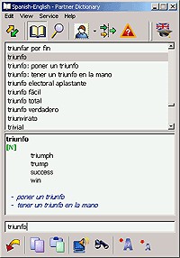 ECTACO English <-> Spanish Talking Partner Diction 2.1.11 screenshot
